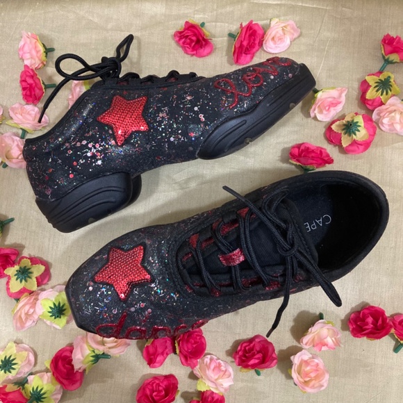 Capezio Canvas Dansneaker DSO3, size 9.5 - ONE OF A KIND! - Picture 3 of 17